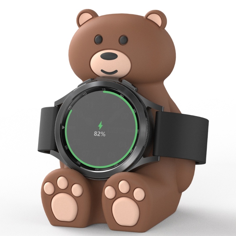 Vivi Watch Charger Stand Charging Penyangga Penyimpanan Untuk Jam Tangan5/5pro Braket Silikon