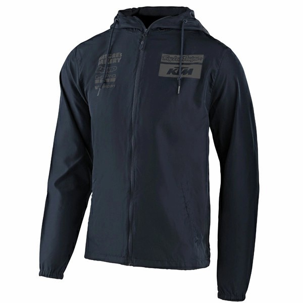 Jaket KTM TLD Black Waterproof - Jaket Pria - Jaket Motocross - Enduro