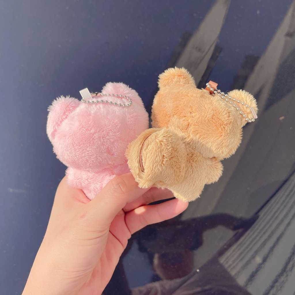 Kpop Soobin TAEHYUN TXT Lucu Boneka Mewah Gantungan Kunci Boneka DollKeyring Tas Liontin Charm