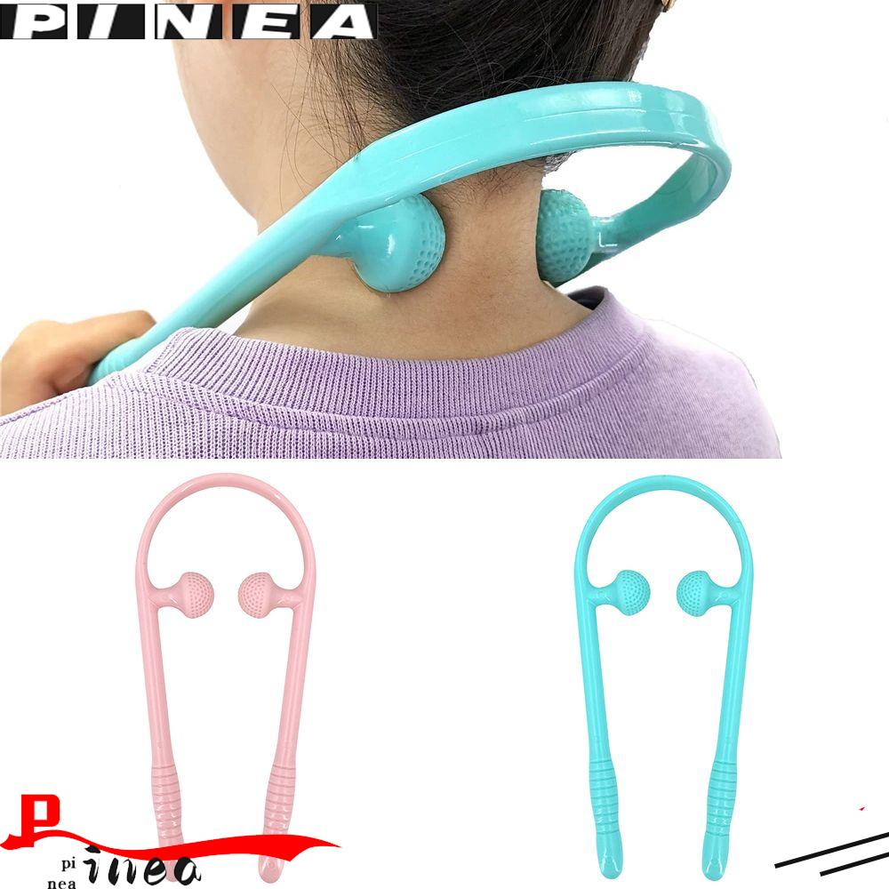 Handheld Neck Massager 2 Trigger Point Shoulder Muscle Deep Tissue Relax Massage Tool