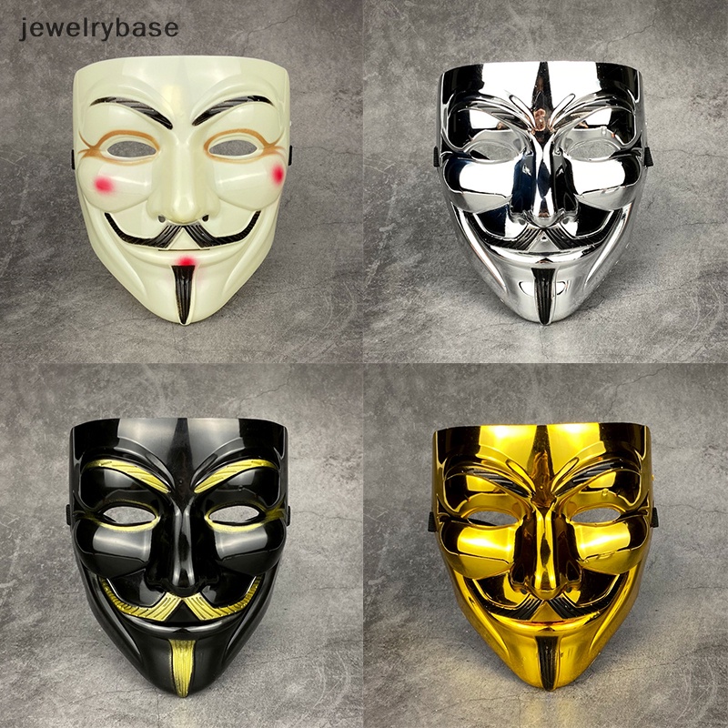 [jewelrybase] Vendetta Topeng Hacker Anonymous Hadiah Pesta Natal Untuk Dewasa Anak Film Tema Butik