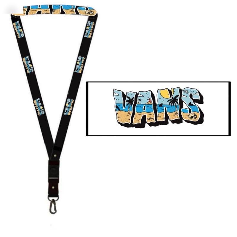 

Lanyard VANS ID Card Custom band distro Tali gantungan leher Pods Name tag Kartu Nama