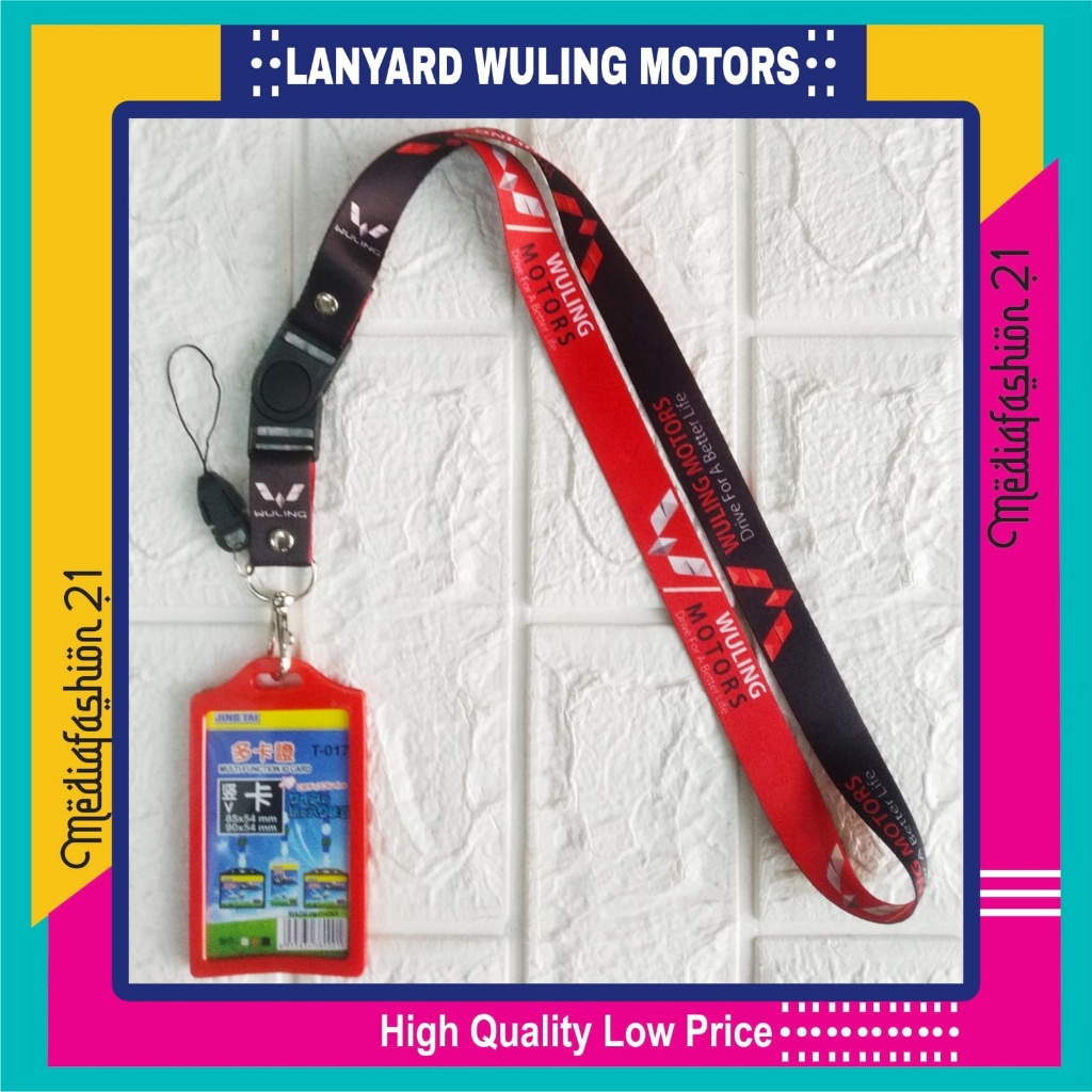 

Lanyard Tali Gantungan ID Card WULING MOTORS Free Strap Gantungan HP/Flashdisk