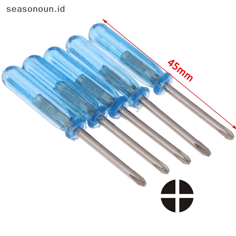 Seasonoun 1pcs 2.0 45mm Mini opening cross screwdriver repair tool.