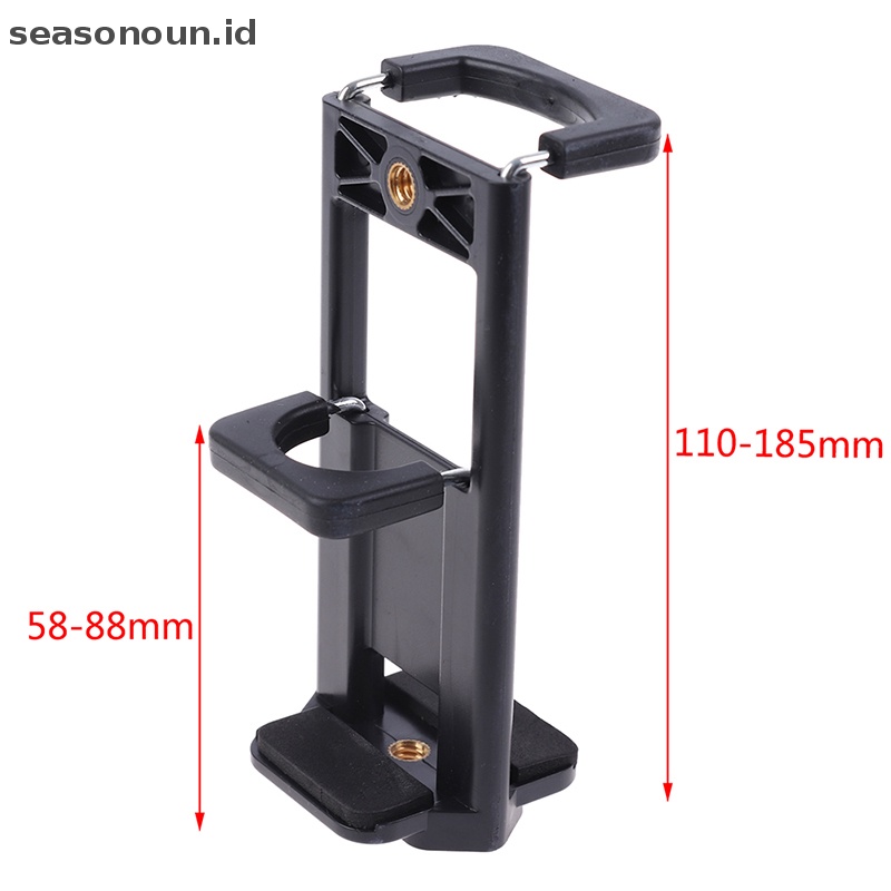 Seasonoun Klip Holder Tablet Ponsel Tripod Mount Universal Untuk Phone Adapter Clamp Stand.