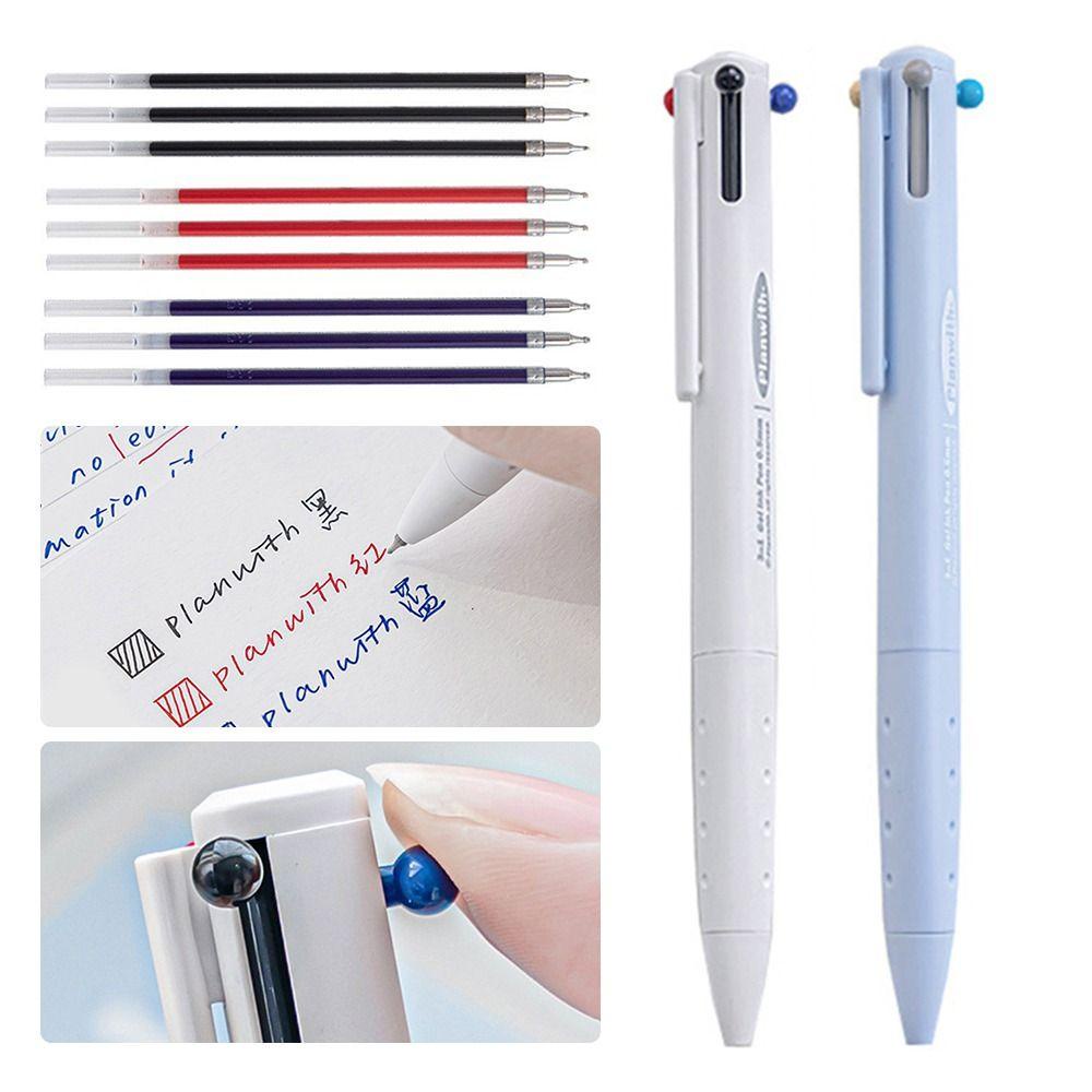 TOP Bolpoin Lucu Kreatif Alat Tulis Merah Koreksi Pen Alat Menulis 0.5mm Gel Bolpen