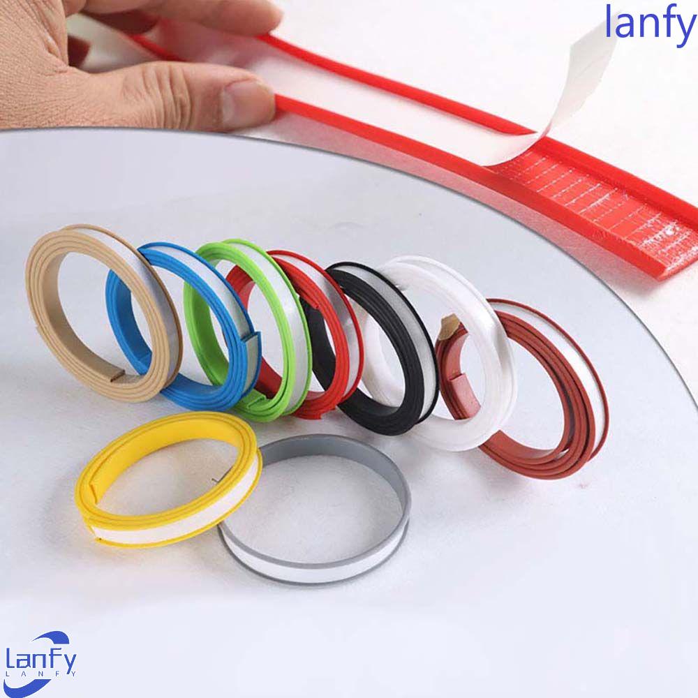 Lanfy Edge Banding Strip12 /15 /18mm 5m Pengaman Pinggiran Meja Lemari Pelindung Sealing Bumper strip