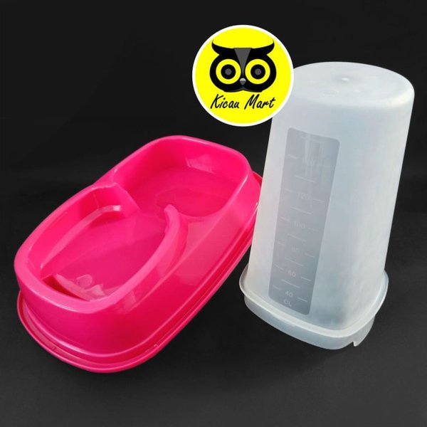 Tempat Makan Minum Otomatis Kucing Anjing Pet Dispenser 1,4 Liter Anti Semut Anti Selip Pet Bowl Besar Super Tebal Wadah Makan Minum Anabul Kelinci Burung Hamster