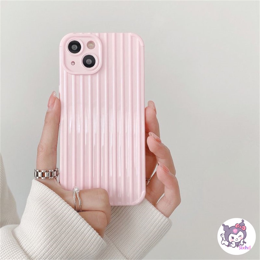IPHONE Kompatibel Untuk Iphone14 13 12 11 Pro Max SE 2020 X Xr Xs Max8 7 Plus Fashion Warna Solid Koper Ponsel Case Silikon Lembut Shockproof Protection Cover XJJJJ