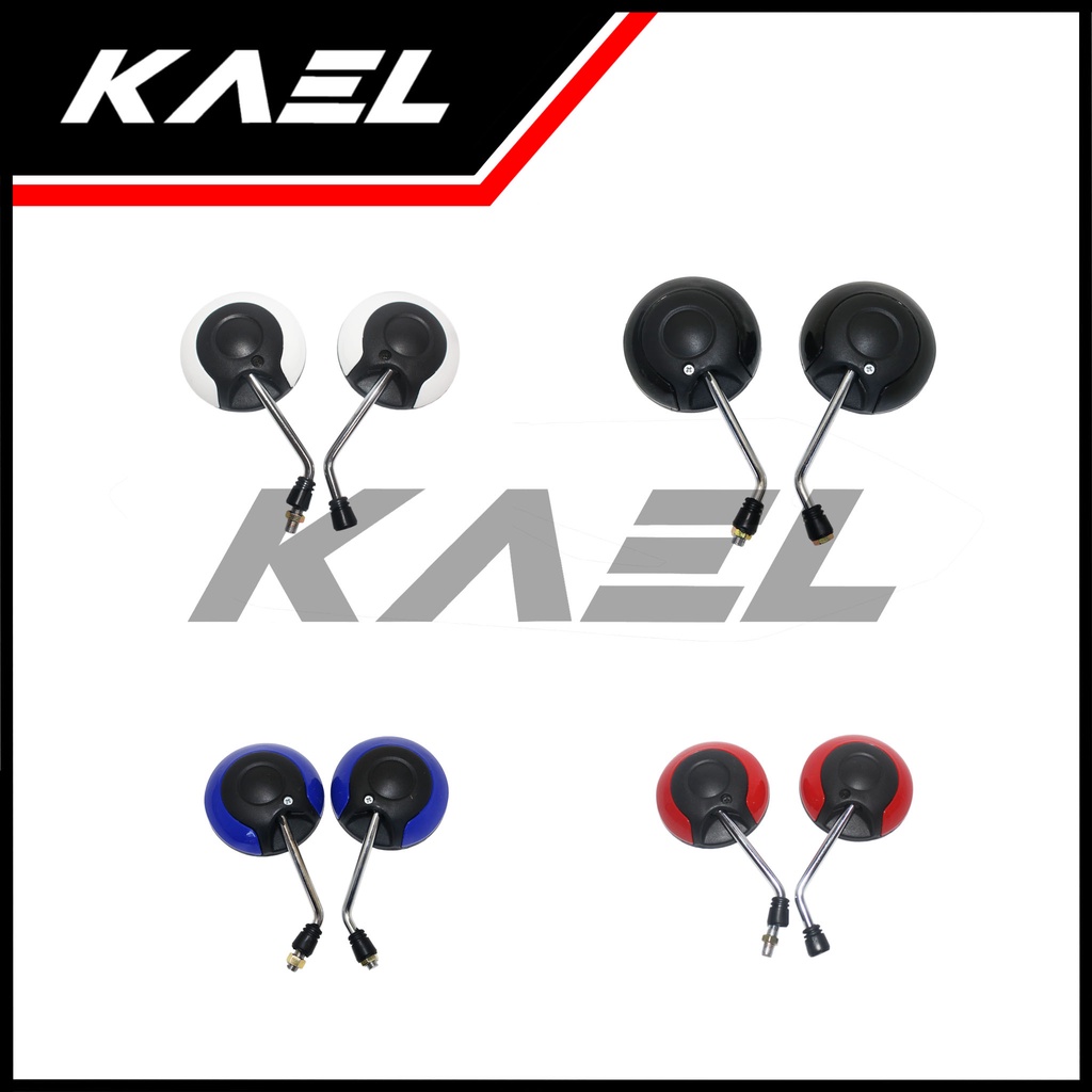 Kaca Spion Standar Model Scoopy Karbu FI eSP Gagang Chrome Bisa Untuk Motor Honda Kanan Kiri Drat Kanan Beat FI eSP Street Sporty Pop/Vario 110-125