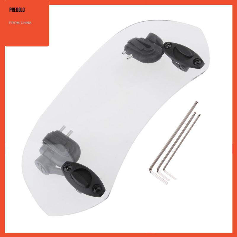 [Predolo] Motor Adjustable Windshield Extension Spoiler Deflektor 280mm