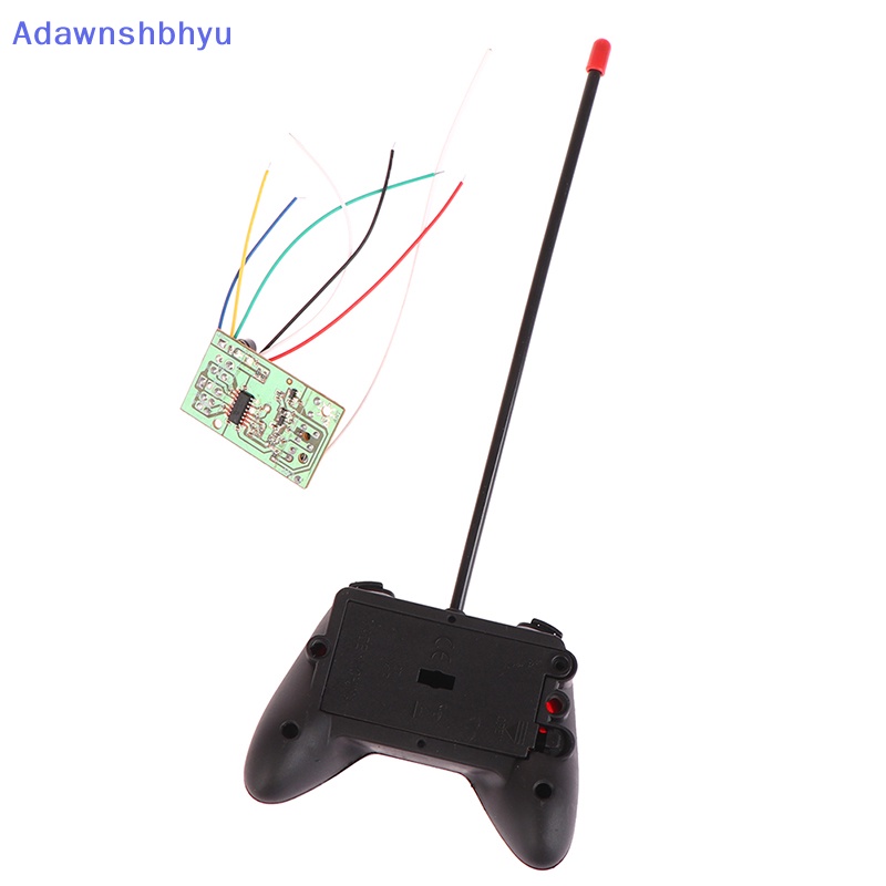 Adhyu RC Remote Control 40MHz Sirkuit PCB Papan Pemancar Dan Receiver Sistem Radio Dengan Antena Set Untuk Mobil Truk Mainan ID