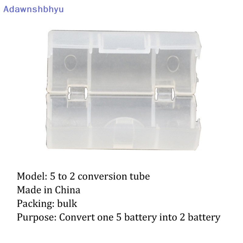 Adhyu 1Pcs Konverter Kotak Penyimpanan Adapter Case Kombinasi AAA to AA  Id