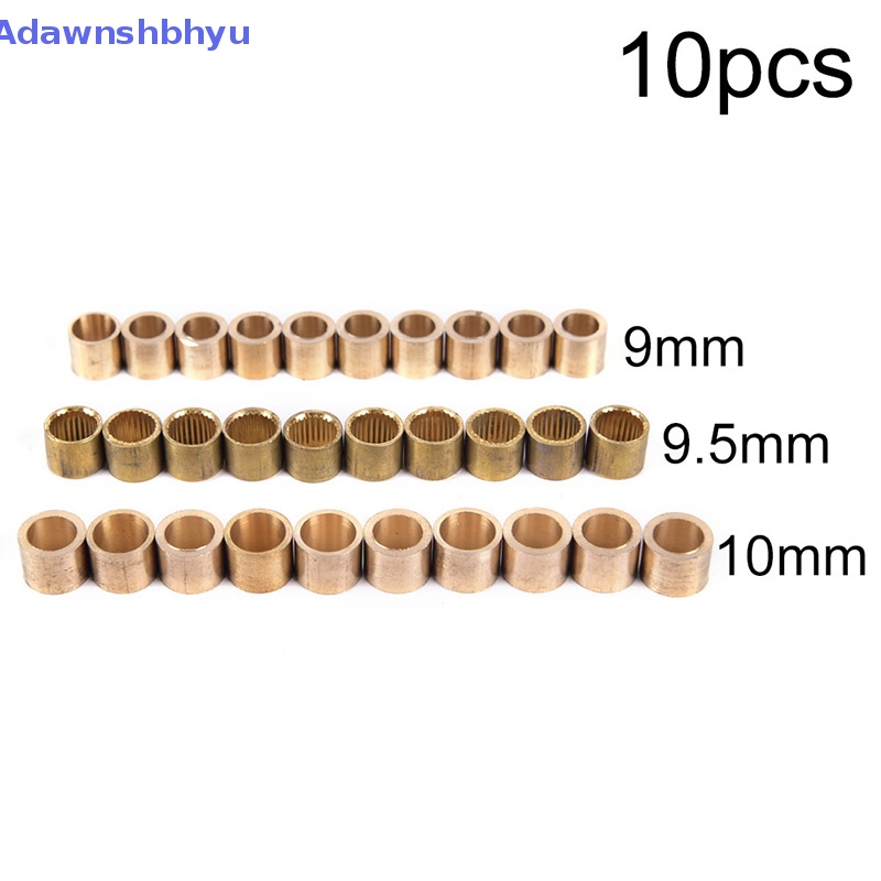 Adhyu 10pcs Billiards Snooker Kuningan Ferrule Snooker Pool Cue Ferrule Cue Repair Tool ID