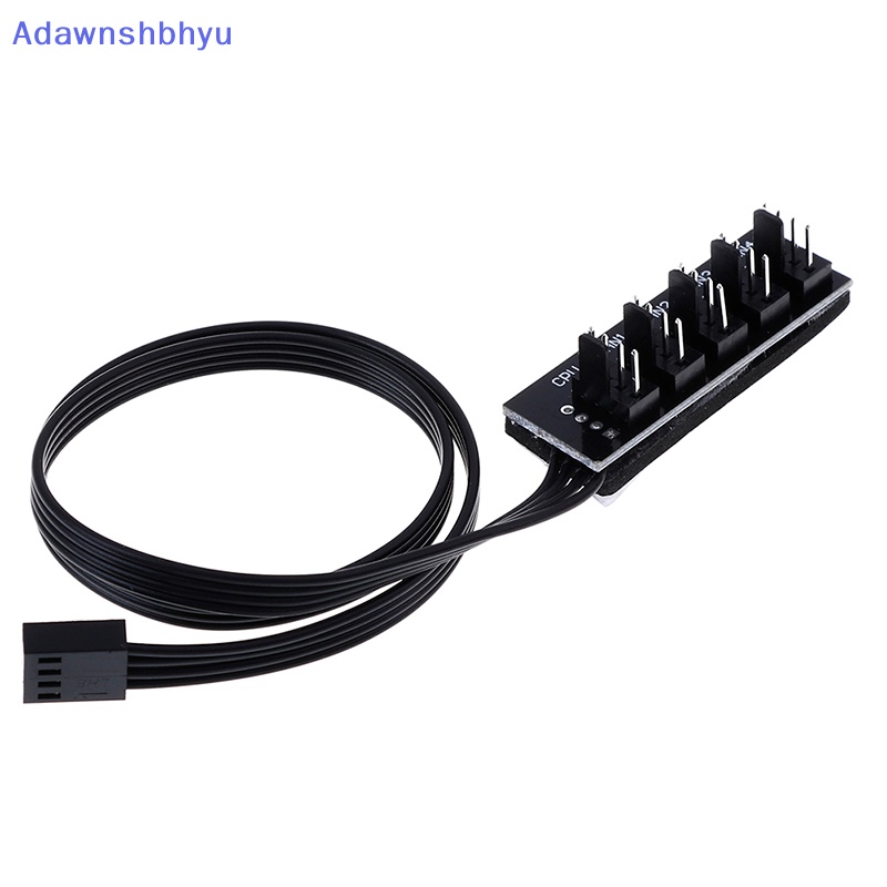 Adhyu 40cm 1sampai5 4-Pin molex TX4 PWM CPU cooling fan splitter adapter Kabel Listrik ID