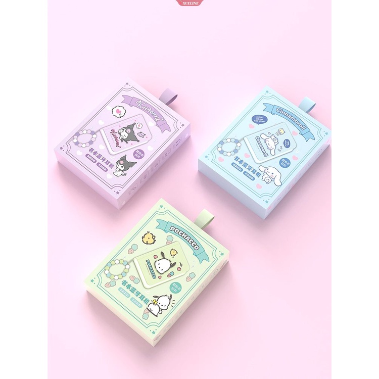 Sanrio Kuromi Headphone Bluetooth Cinnamoroll True Wireless Headset Pochacco Sport Noise Reduction Touch Control Game Earphone [ZXL]