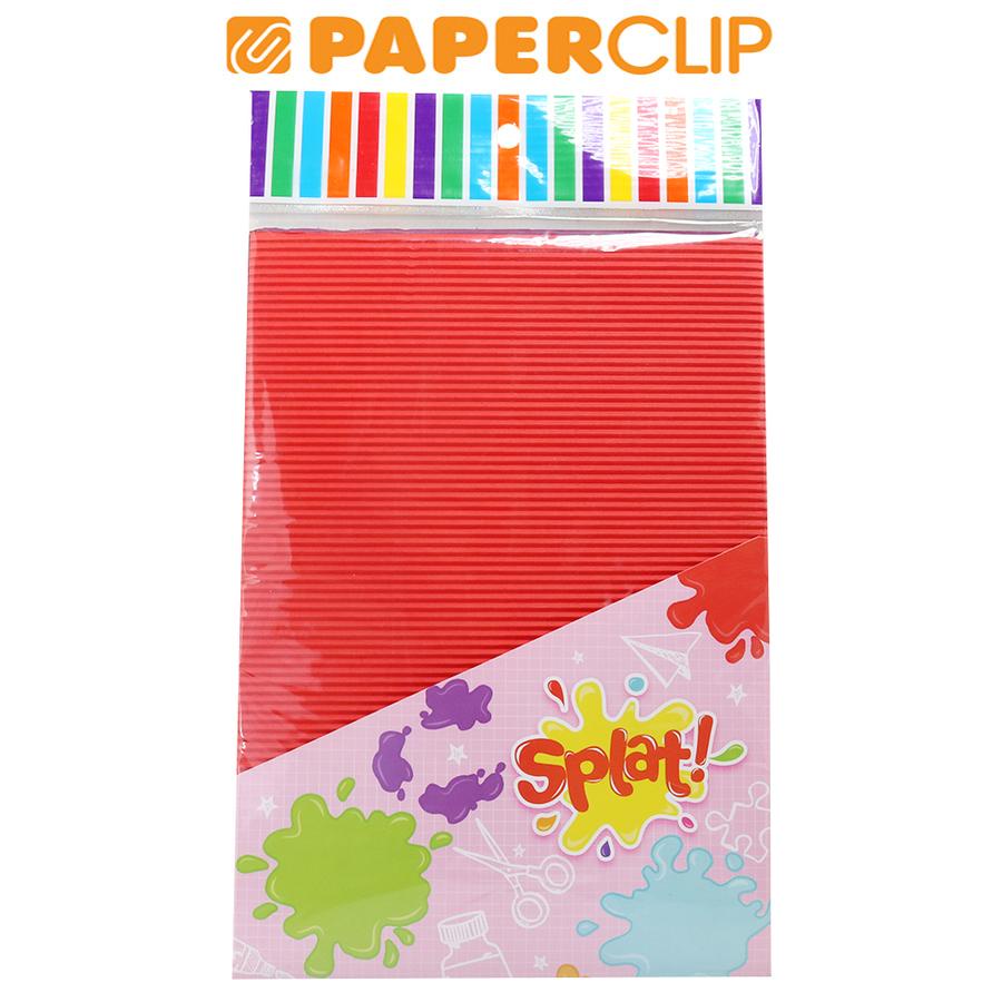 

KERTAS CORRUGATED / CREATIVE SPLAT HACHIRO A4 ISI 8