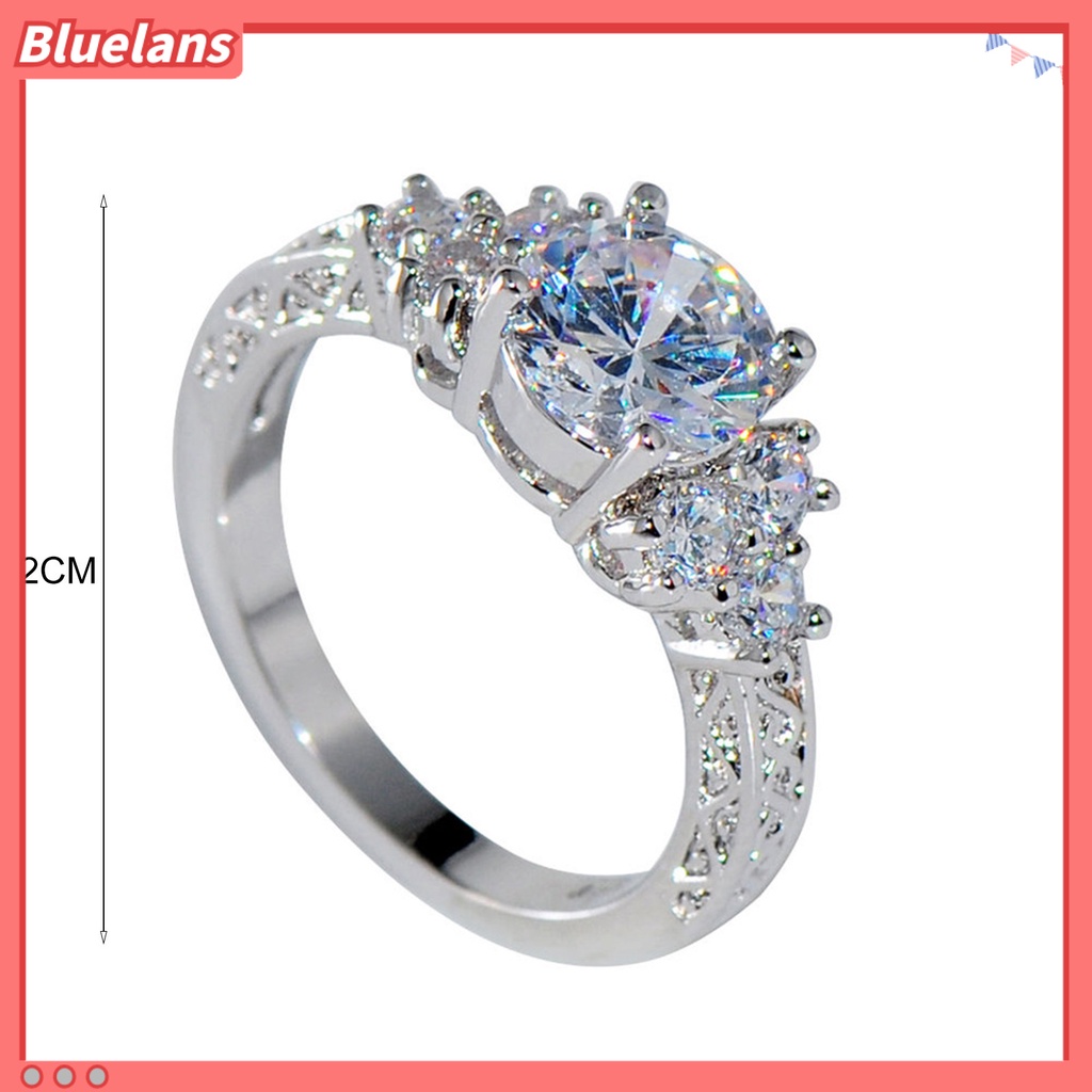 [BLS] Woman Ring Cincin Kawin Cupronickel Mengkilap Tahan Luntur Untuk Pernikahan