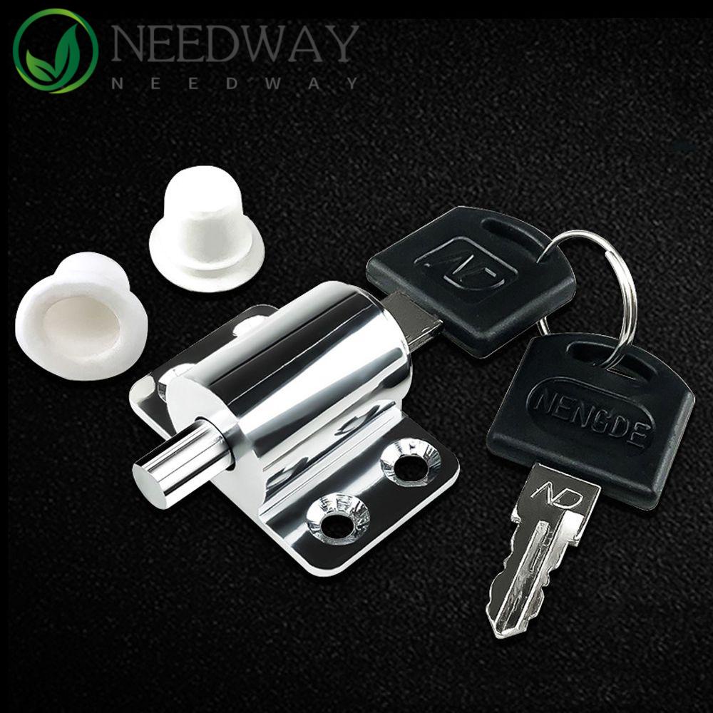 Needway   Kunci Pengaman Jendela Dengan 2kunci Bayi Pemasangan Mudah Anti Maling Untuk Sliding Window Hardware Window Baut Set