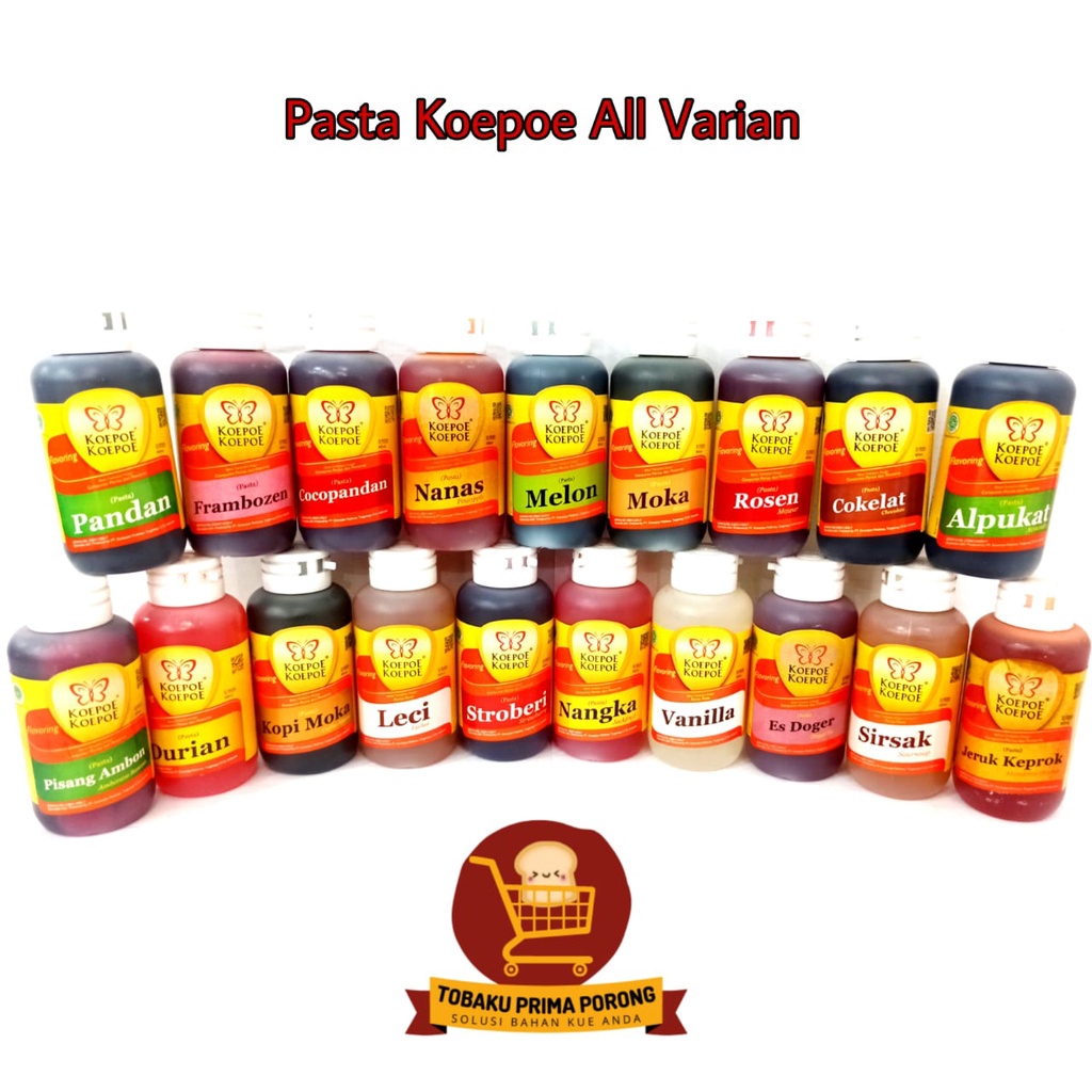 

KOPOE KOPOE PASTA ALL VARIANS / perasa dan pewarna makanan