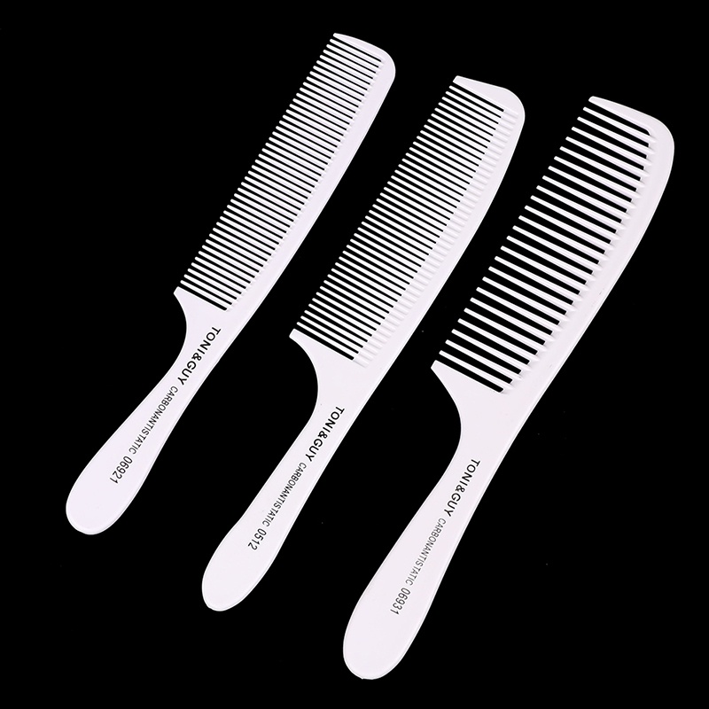 (drea) 1pc Sisir Rambut Profesional Anti-Static Carbon Fiber Hairdressig Cutg Comb //