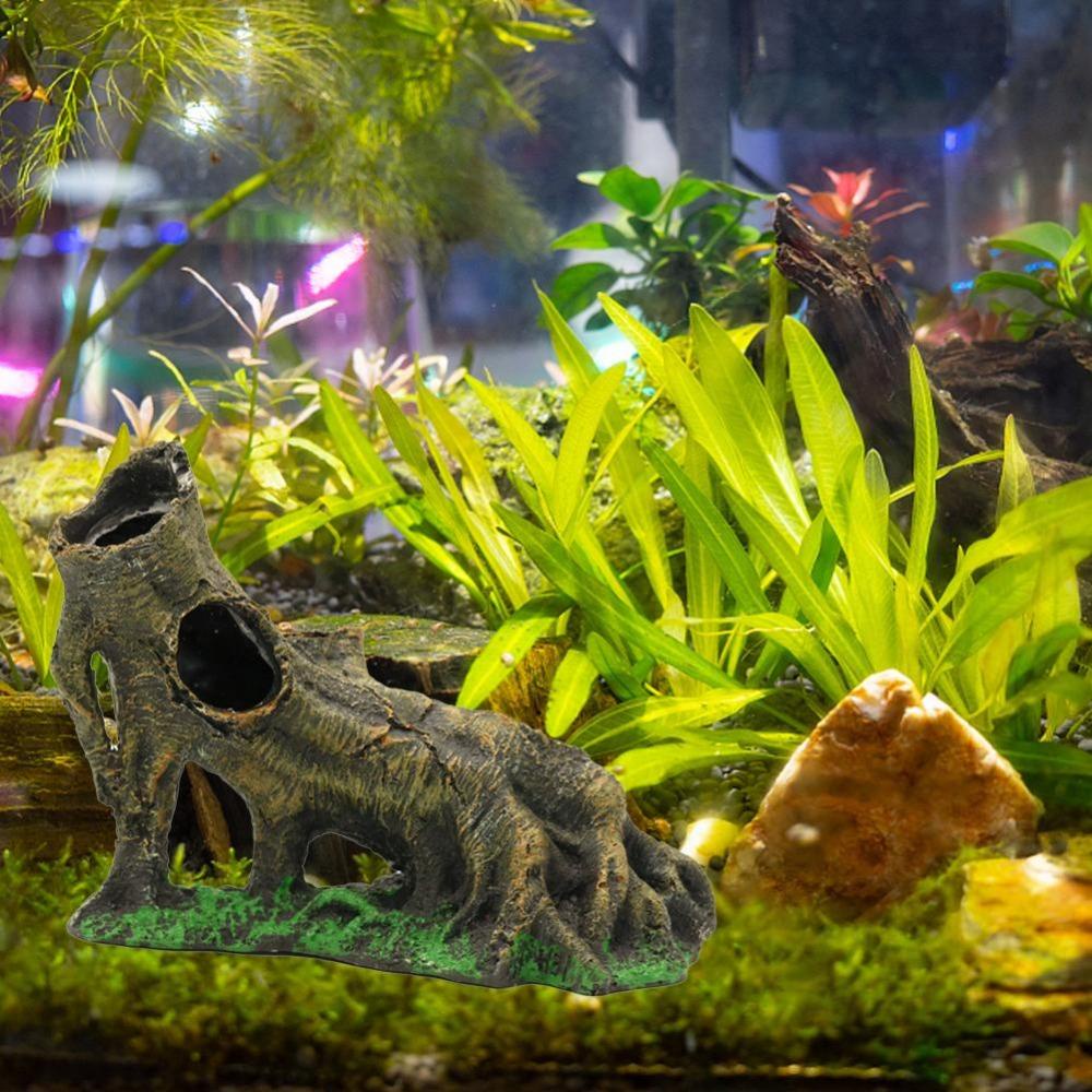 JEROMY Simulasi Habitat Ikan2023Bentuk Akar Pohon Untuk Aquarium Resin Turtle Hiding Shelter