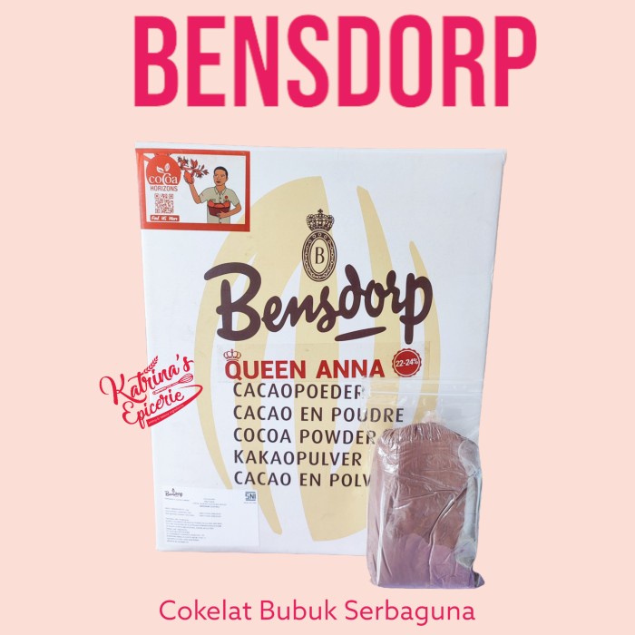 

Ready- BENSDORP COCOA POWDER 500 GRAM COKELAT BUBUK