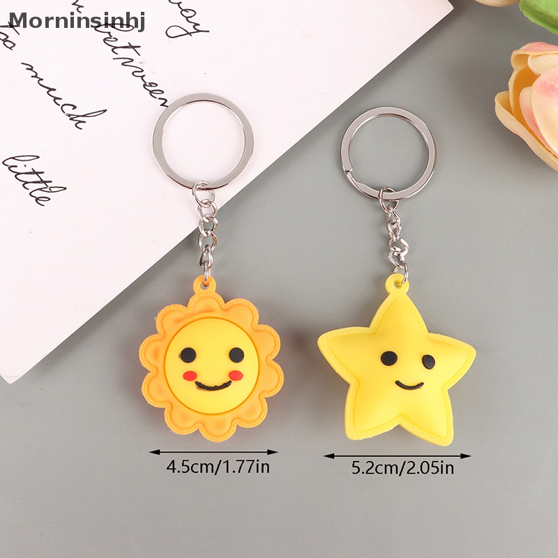 Mornin Lucu Manis Romantis Bentuk Matahari Bulan Bintang Aktivitas Hadiah Liontin Gantungan Kunci Tas Liontin Keyring Aksesoris id