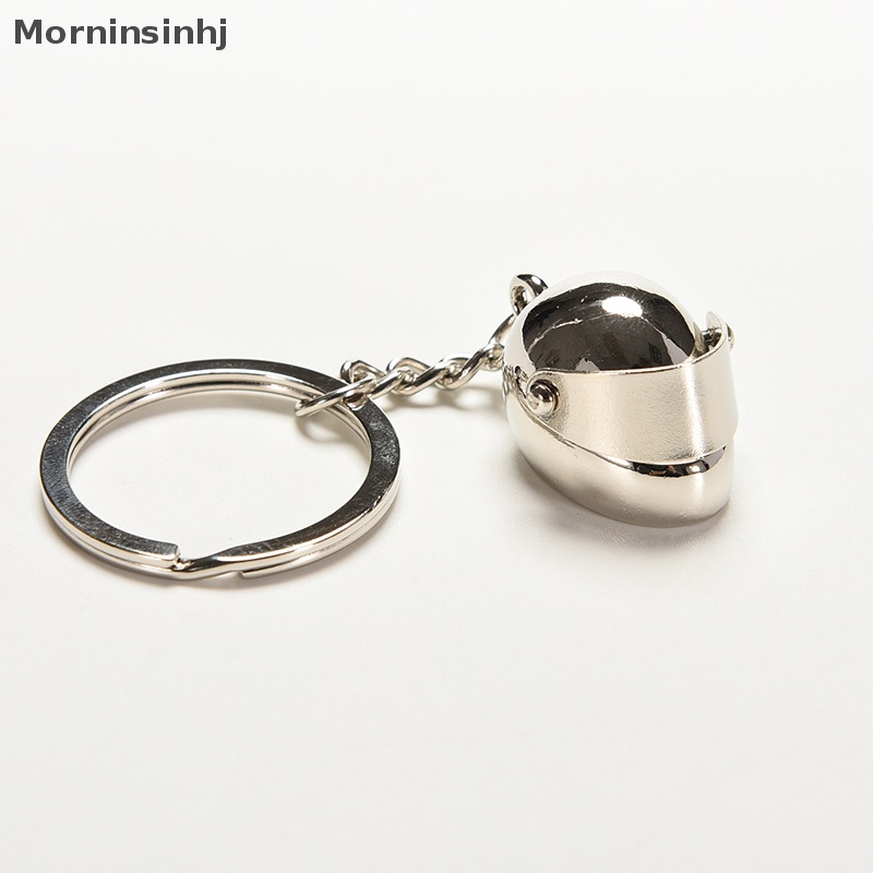 Mornin Gantungan Kunci Helm Sepeda Motor Kreatif Ring Keychain Keyring Key Fob id