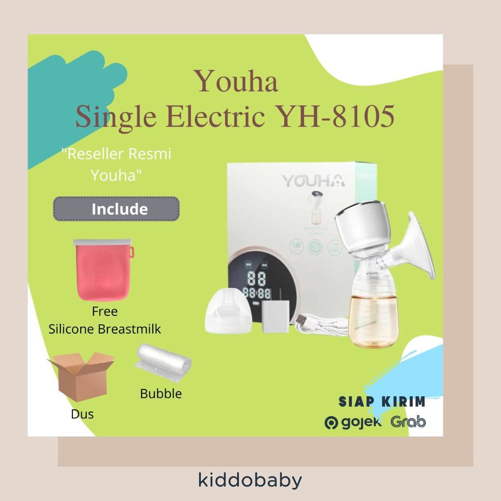 Youha Single Electric Breast Pump YH-8105 | Pompa Asi