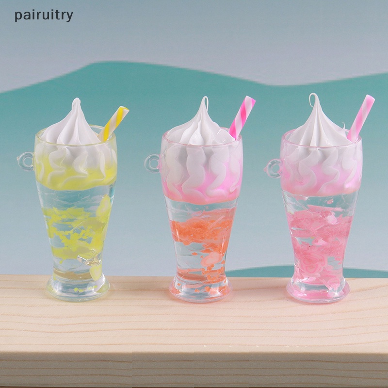 Prt Botol Es Krim Resin Mini Luminous Glow In The Dark Miniatur Ornamen PRT