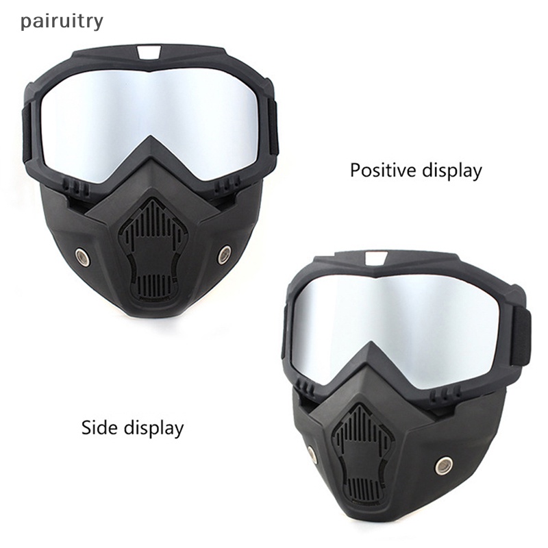 Prt Outdoor Sport Windproof Mask Goggle HD Kacamata Motor Snowboard Eyewear Riding Motocross Musim Panas UV Protection Sunglasses PRT