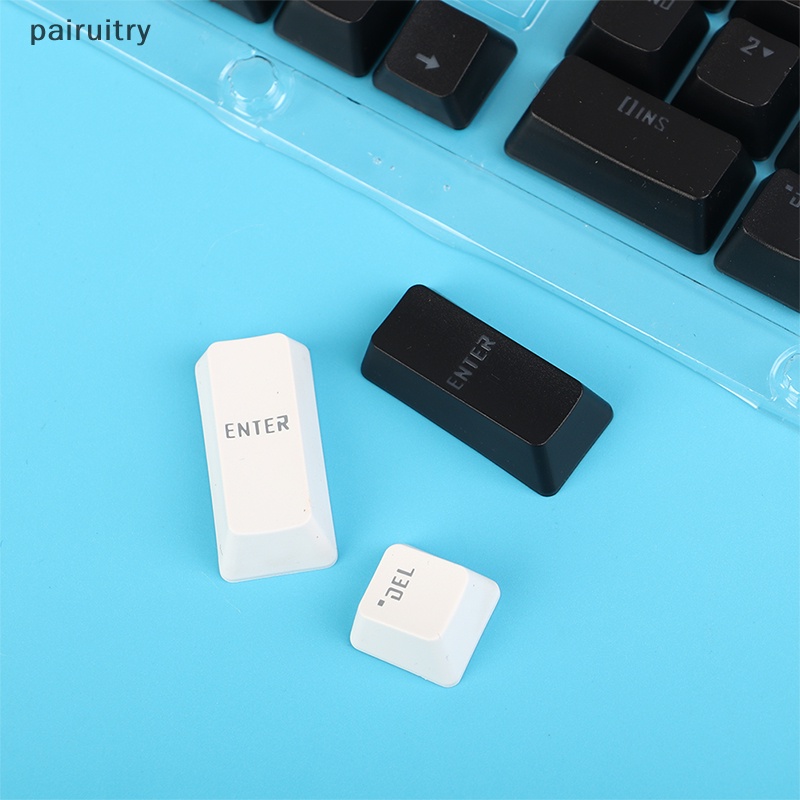 Prt 1Pc 104kunci Korea Transparan Backlit ABS Key Caps Untuk Mekanik Gaming PRT