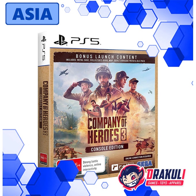 PS5 Company of Heroes 3 Console Edition (Internet Connection Required)