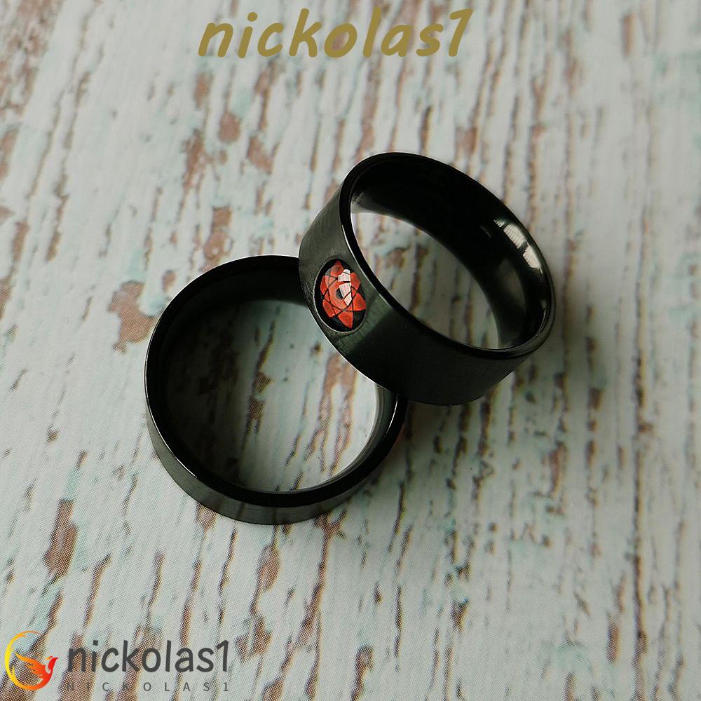 Nickolas1 Cosplay Cincin Desain Kartun Kepribadian Hadiah Anak Laki-Laki Itachi Gadis Perhiasan Aksesoris