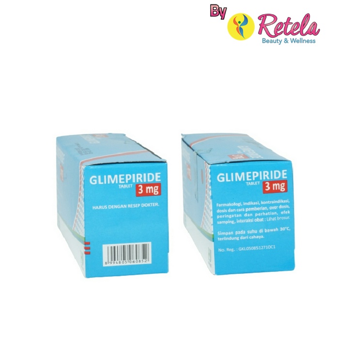 GLIMEPIRIDE 3MG 1 STRIP 10 TABLET