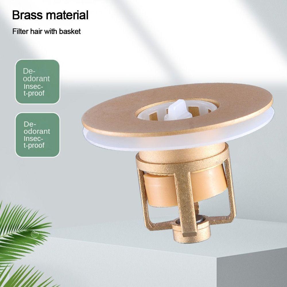 Populer Floor Drain Core Kitchen Colander Sewer Stopper Insect Proof Seal Anti Bau