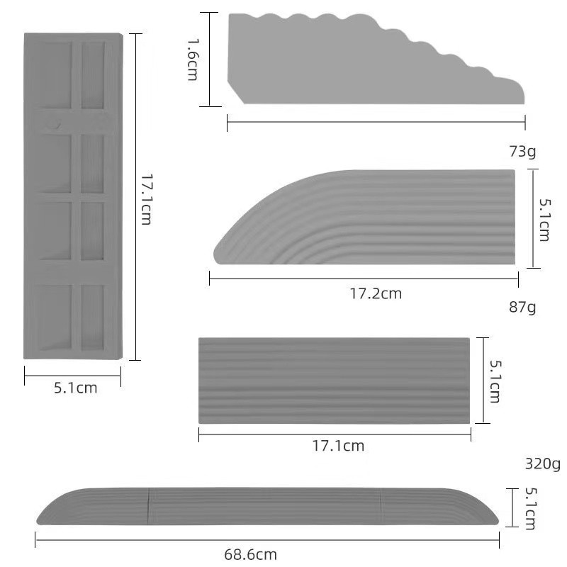 Untuk Xiaomi/Ecovacs /Roborock/Dreame/NARWAL/iRobot vacuum cleaner sills pad Suku Cadang