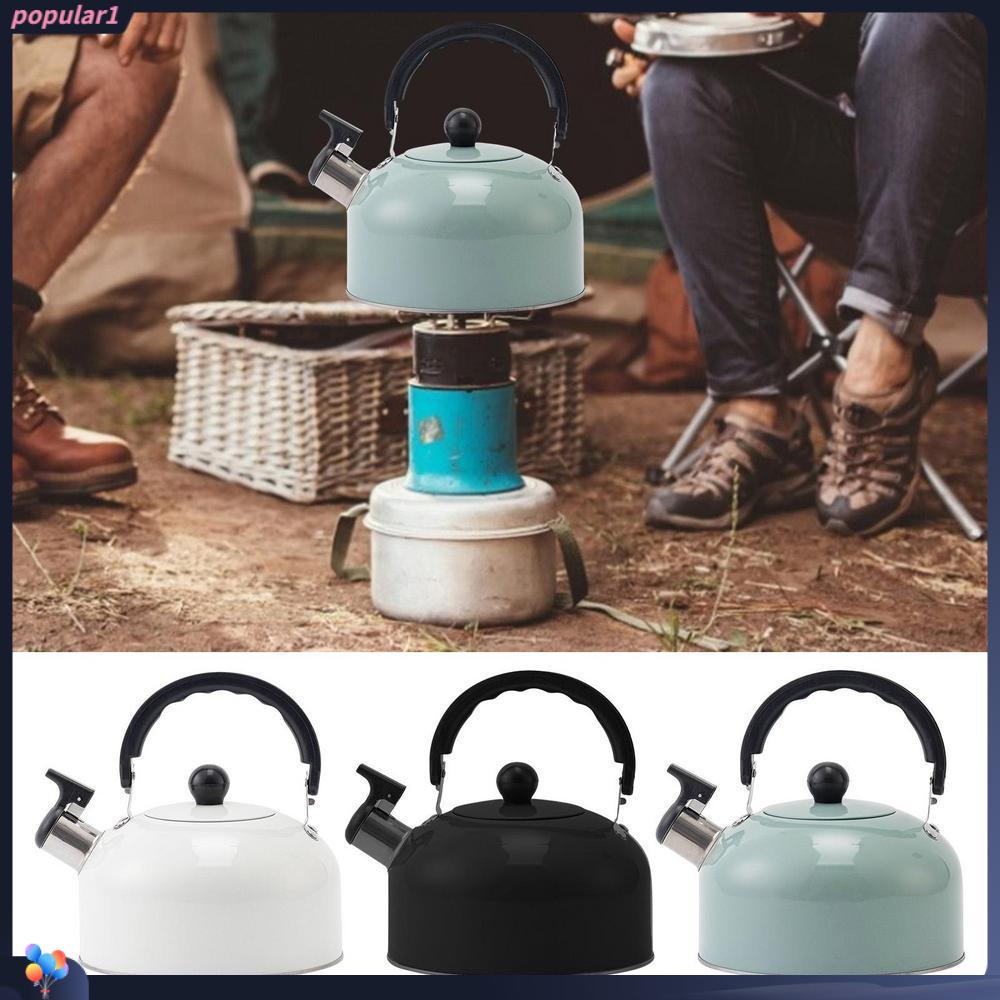 Populer 3L Whistling Kettle Portable Untuk Rumah Kantor Restoran Ergonomis Handle Teakettle