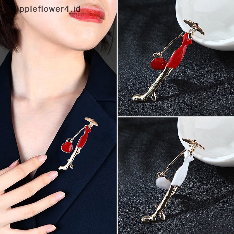 {rippleflower4.id} Bros Gadis Fashion Untuk Wanita Pin Bijouterie Korsase Hadiah Perhiasan Pernikahan~