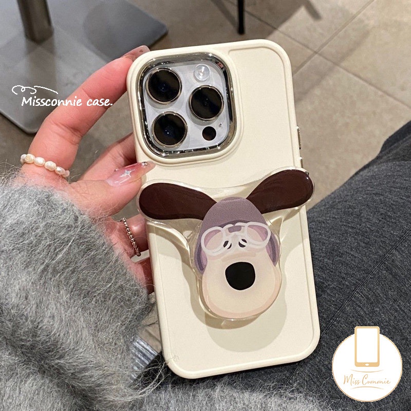 Ins Korea Butterfly Bracket Phone Grip Holder Ring Lucu Puppy Kartun Beruang Anjing Yang Indah Kucing Lucu Fashion Pisang Goreng Universal Scalable Phone Stand Holder