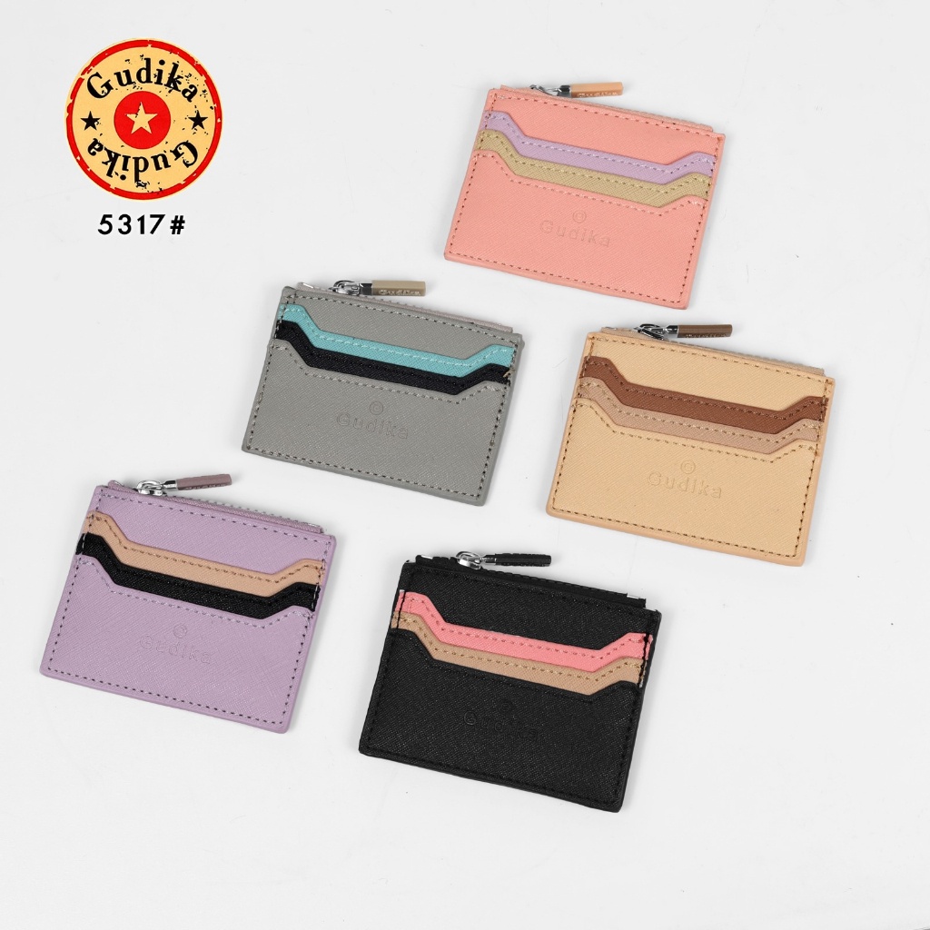 Dompet Kartu Mini / GUDIKA 5317 Card Holder Wallet / Dompet Wanita Murah Original Import