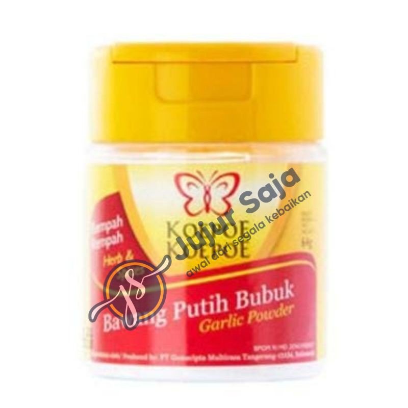 

Bubuk Bawang Putih Koepoe Kupu / Garlic Powder Bumbu Serbuk