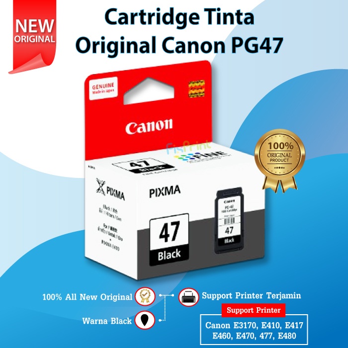 Cartridge Tinta 810 811 745s 745 746 746s 47 57 740 741 BH-7 CH-92 Original PG810 CL811 PG745 CL746 PG47 CL57 PG740 CL741 BH7 CH7 CA91 CA92 Cartridge Printer Canon G1010 G2010 G3010 G4010 G1000 G2000 G3000 G4000 iP2770 TR4570s MG2570 MG2570s iP2870 iP2880