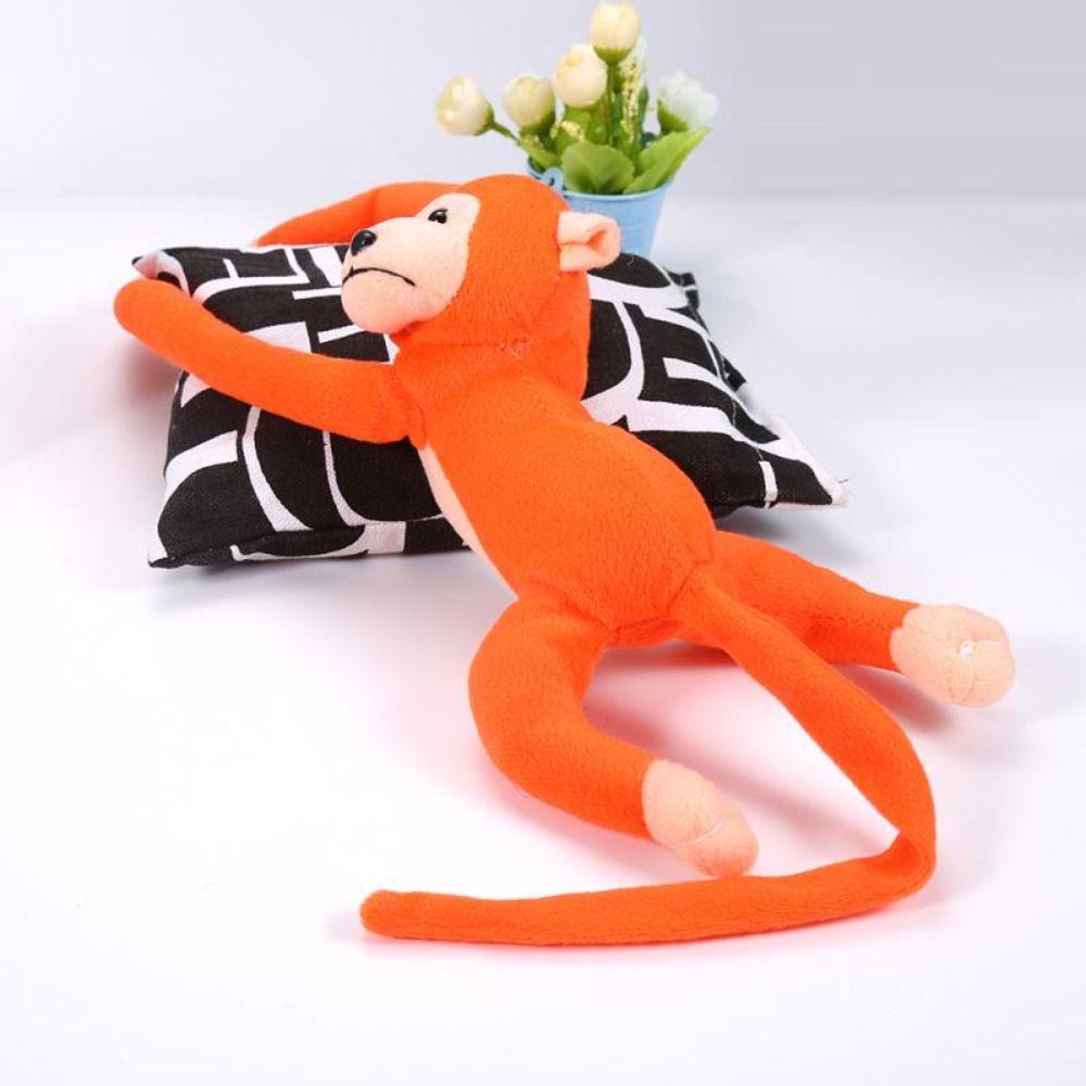 Lanfy Lengan Panjang Monyet Mainan Mewah 60 cm Lembut Anti-Tabrakan Hewan Boneka Pesta Hias Boneka Boneka Monyet Boneka Boneka