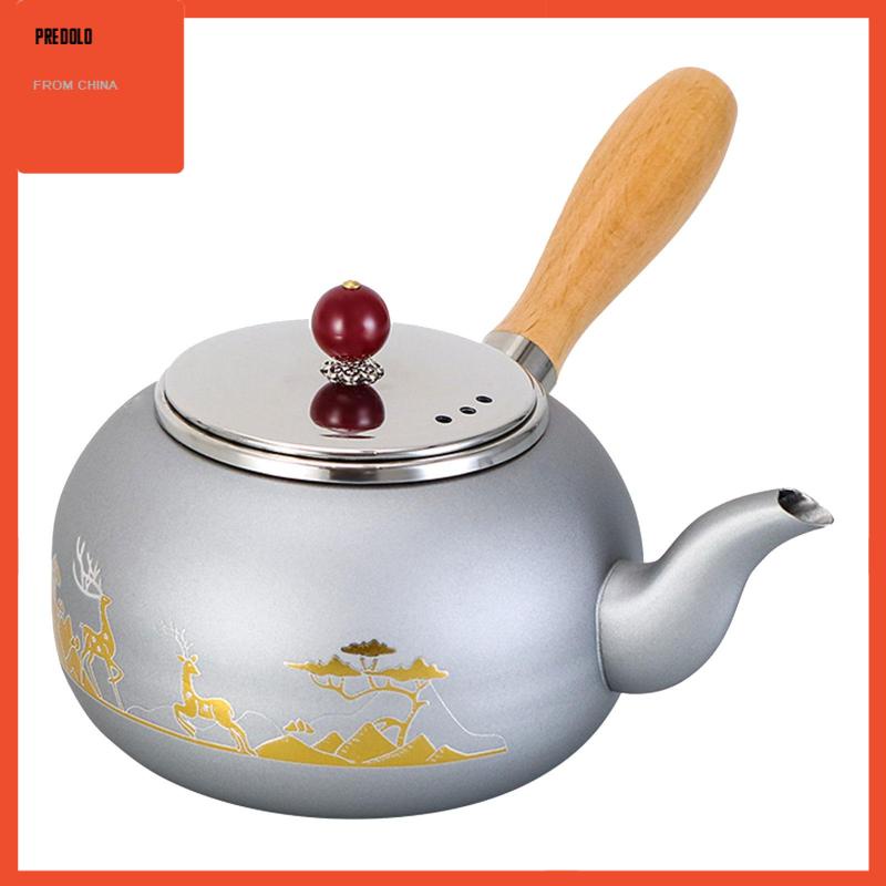 [Predolo] Tea Kettle Teko Kopi Pot Taman Kamp Piknik Memancing Camping Water Kettle