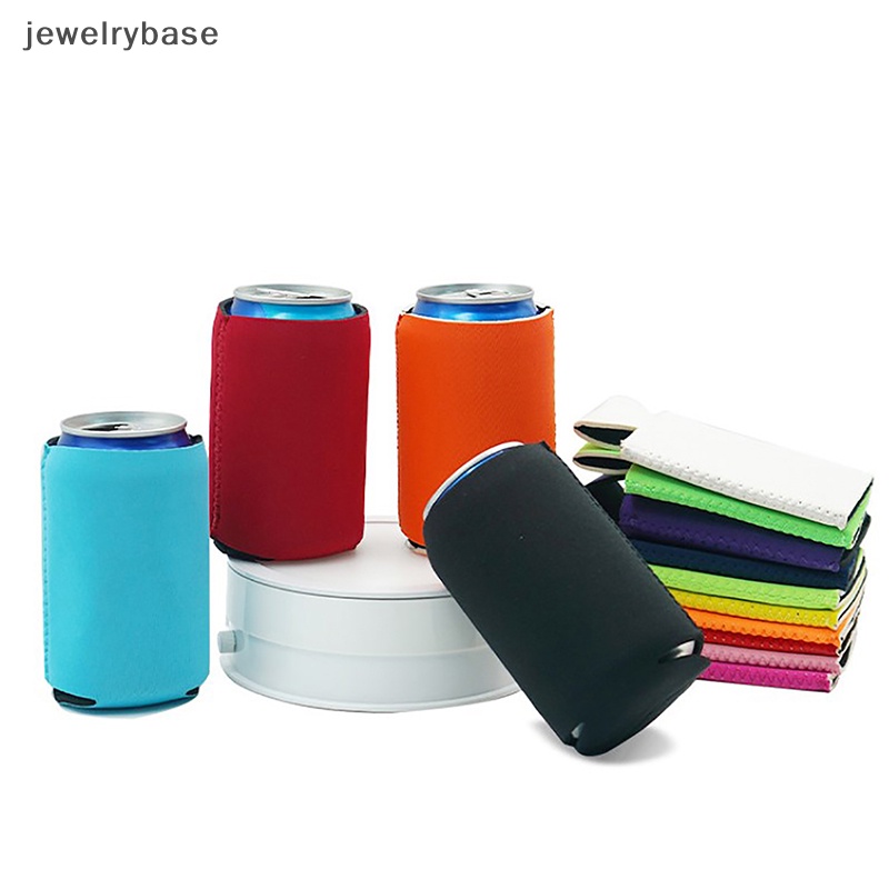 [jewelrybase] Beer Sleeves Camping Can Cup Soda Cover Neoprene Botol Pendingin Minuman Lengan Butik