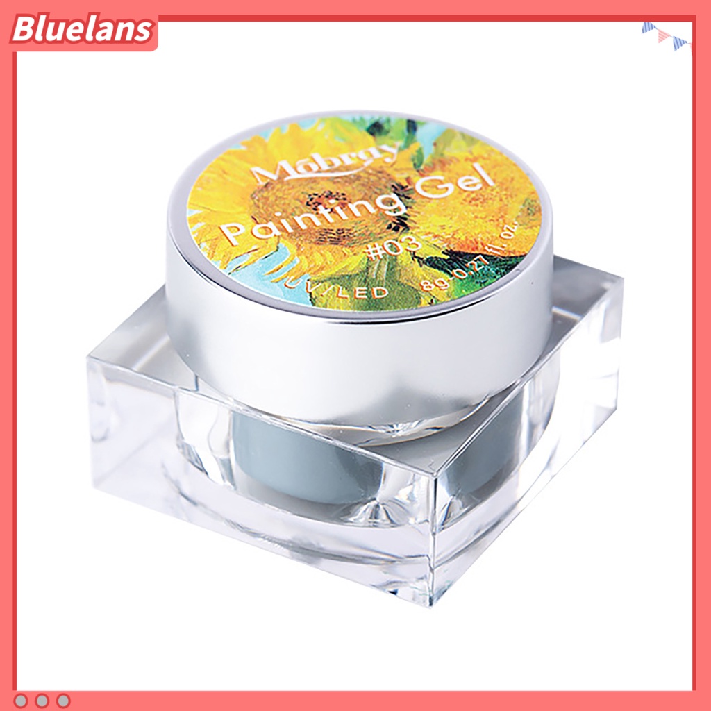 [BLM] 8g Manicure Painted Glue Bahan Aman Tahan Air Krim Kutek Cat Dicat Fototerapi Lem Manicure Polish Gel Perlengkapan Kuku