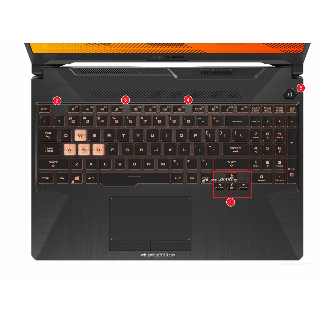 Skin Cover Keyboard Laptop Untuk ASUS TUF Gaming F15 FX506HC FX506L FX506HM FX506H FX506IH FA506QM FA506I FA506IV IC FA506Q QR IU