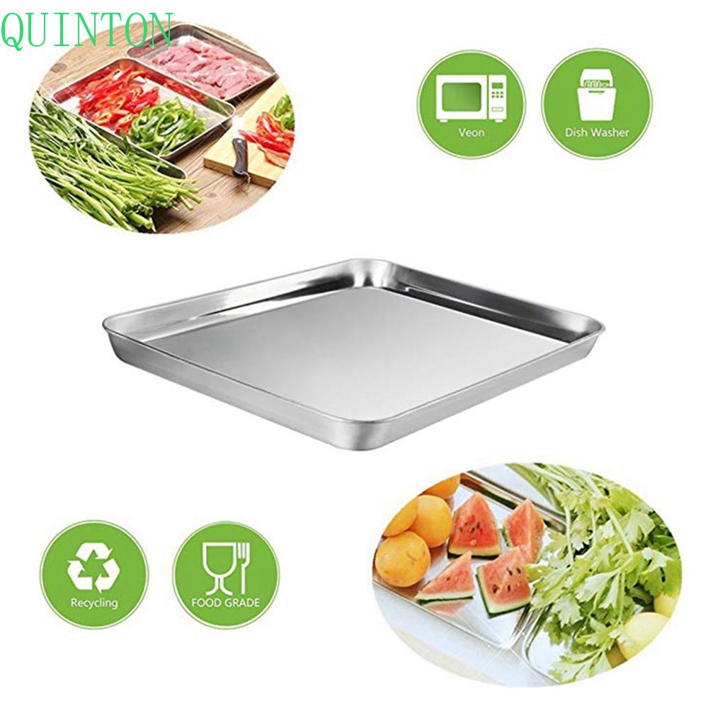 Quinton Loyang Stainless Steel Chef Cookie Cookware Pemanggang Roti Home Bake Pan